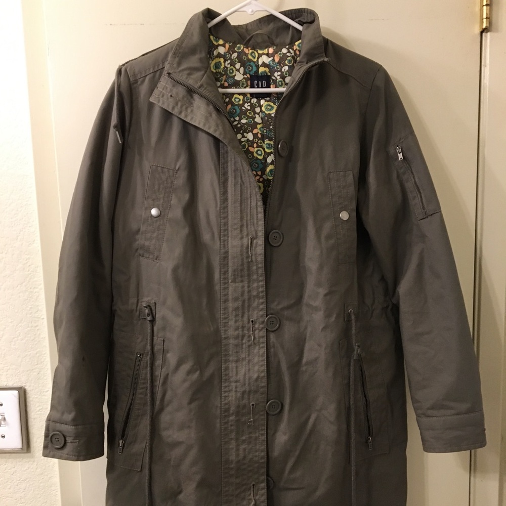 Gap coat, green, size S
